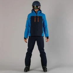 Uomo CMP Pantaloni Sci^Salopette da uomo da sci in softshell