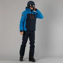 Uomo CMP Pantaloni Sci^Salopette da uomo da sci in softshell