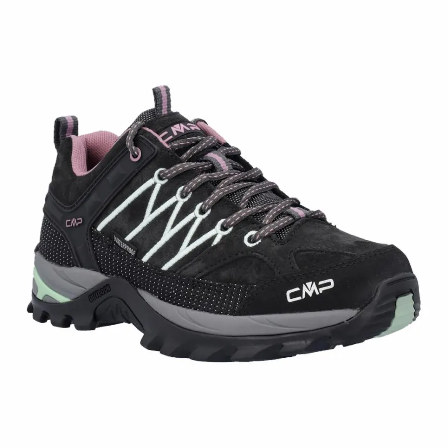 Donna CMP Scarpe Trekking^Scarpa donna Rigel waterproof con tomaia in pelle