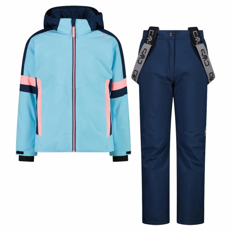 CMP Giacche E Pantaloni Sci^Set sci da bambina in twill