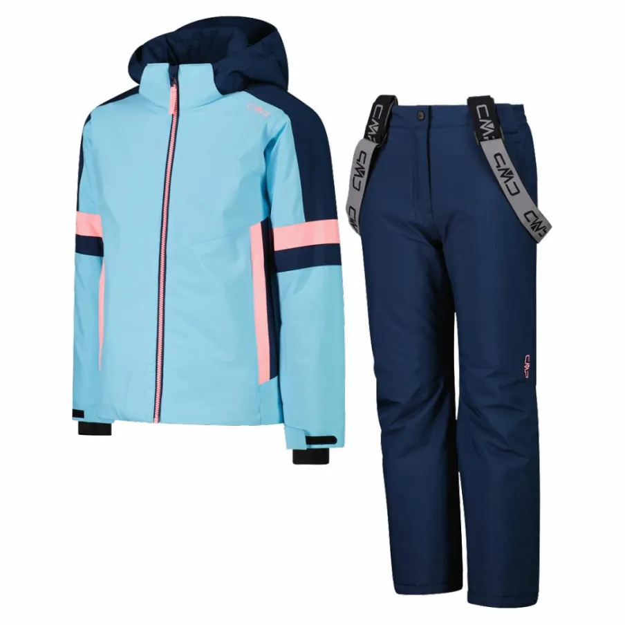 CMP Giacche E Pantaloni Sci^Set sci da bambina in twill
