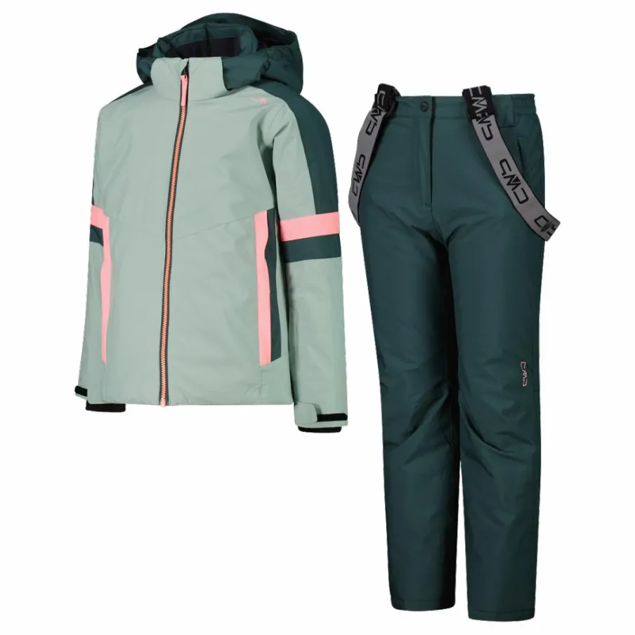 CMP Giacche E Pantaloni Sci^Set sci da bambina in twill
