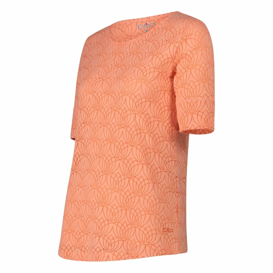 Donna CMP Polo E T-Shirt^T-shirt a maniche corte con effetto semitrasparente da Donna