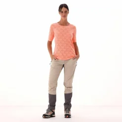 Donna CMP Polo E T-Shirt^T-shirt a maniche corte con effetto semitrasparente da Donna