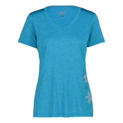 Donna CMP Polo E T-Shirt^T-shirt collo largo in light jersey da donna