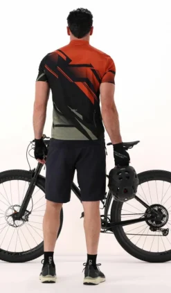 Uomo CMP Polo E T-Shirt^T-shirt da ciclismo da uomo con taschino sul retro