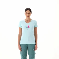 Donna CMP Polo E T-Shirt^T-shirt donna in tessuto tecnico con stampa sul fronte