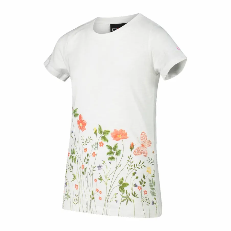 CMP T-Shirt^T-shirt in cotone slub jersey da bambina