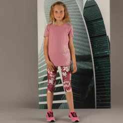 CMP T-Shirt^T-shirt in tessuto tecnico con stampa sul fronte da bambina