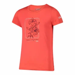 CMP T-Shirt^T-shirt in tessuto tecnico con stampa sul fronte da bambina