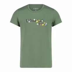 CMP T-Shirt^T-shirt in tessuto tecnico con stampa sul fronte da bambina