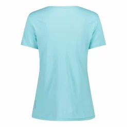 Donna CMP Polo E T-Shirt^T-shirt piquet con stampa sul fronte da donna