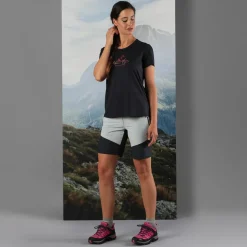 Donna CMP Polo E T-Shirt^T-shirt piquet con stampa sul fronte da donna