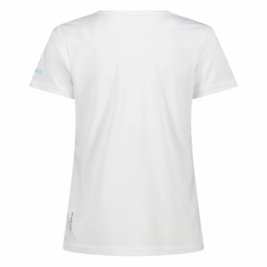 Donna CMP Polo E T-Shirt^T-shirt piquet con stampa sul fronte da donna