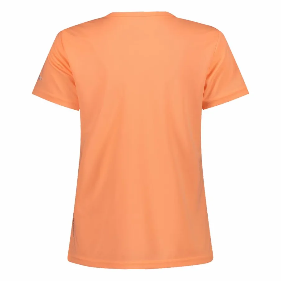 Donna CMP Polo E T-Shirt^T-shirt piquet con stampa sul fronte da donna