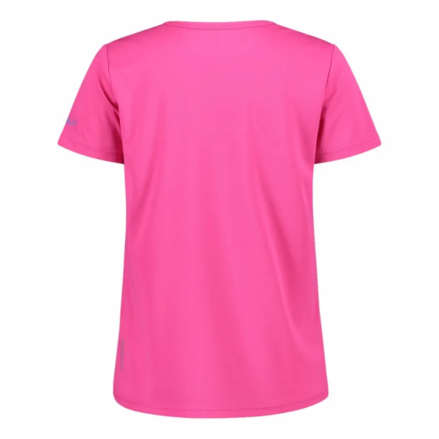 Donna CMP Polo E T-Shirt^T-shirt piquet con stampa sul fronte da donna