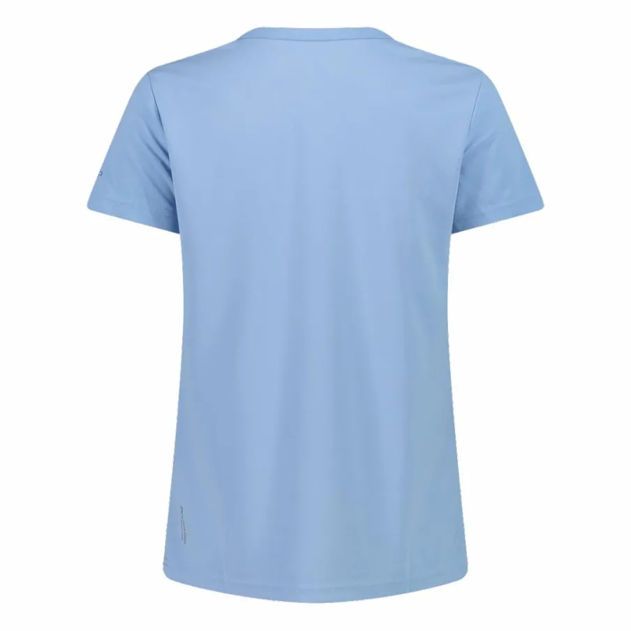 Donna CMP Polo E T-Shirt^T-shirt piquet con stampa sul fronte da donna