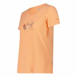 Donna CMP Polo E T-Shirt^T-shirt piquet con stampa sul fronte da donna