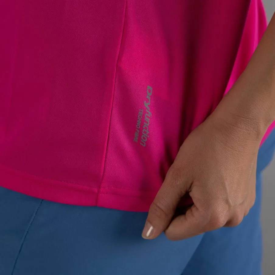 Donna CMP Polo E T-Shirt^T-shirt piquet con stampa sul fronte da donna