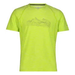 Uomo CMP Polo E T-Shirt^T-shirt stampata in jersey stretch