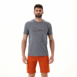 Uomo CMP Polo E T-Shirt^T-shirt stampata in jersey stretch