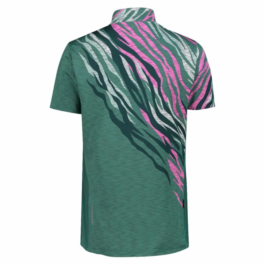 Donna CMP Polo E T-Shirt^T-Shirt tecnica a mezza zip da ciclismo da Donna