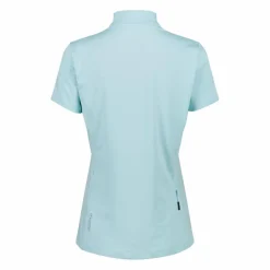 Donna CMP Polo E T-Shirt^T-Shirt tecnica a mezza zip con taschino da ciclismo da Donna