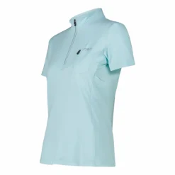 Donna CMP Polo E T-Shirt^T-Shirt tecnica a mezza zip con taschino da ciclismo da Donna