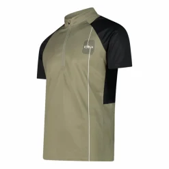 Uomo CMP Polo E T-Shirt^T-shirt tecnica da ciclismo con mezza zip da Uomo