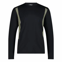 Uomo CMP Polo E T-Shirt^T-Shirt Tecnica Unlimitech a Manica Lunga con Cool Menthol Boost da Uomo